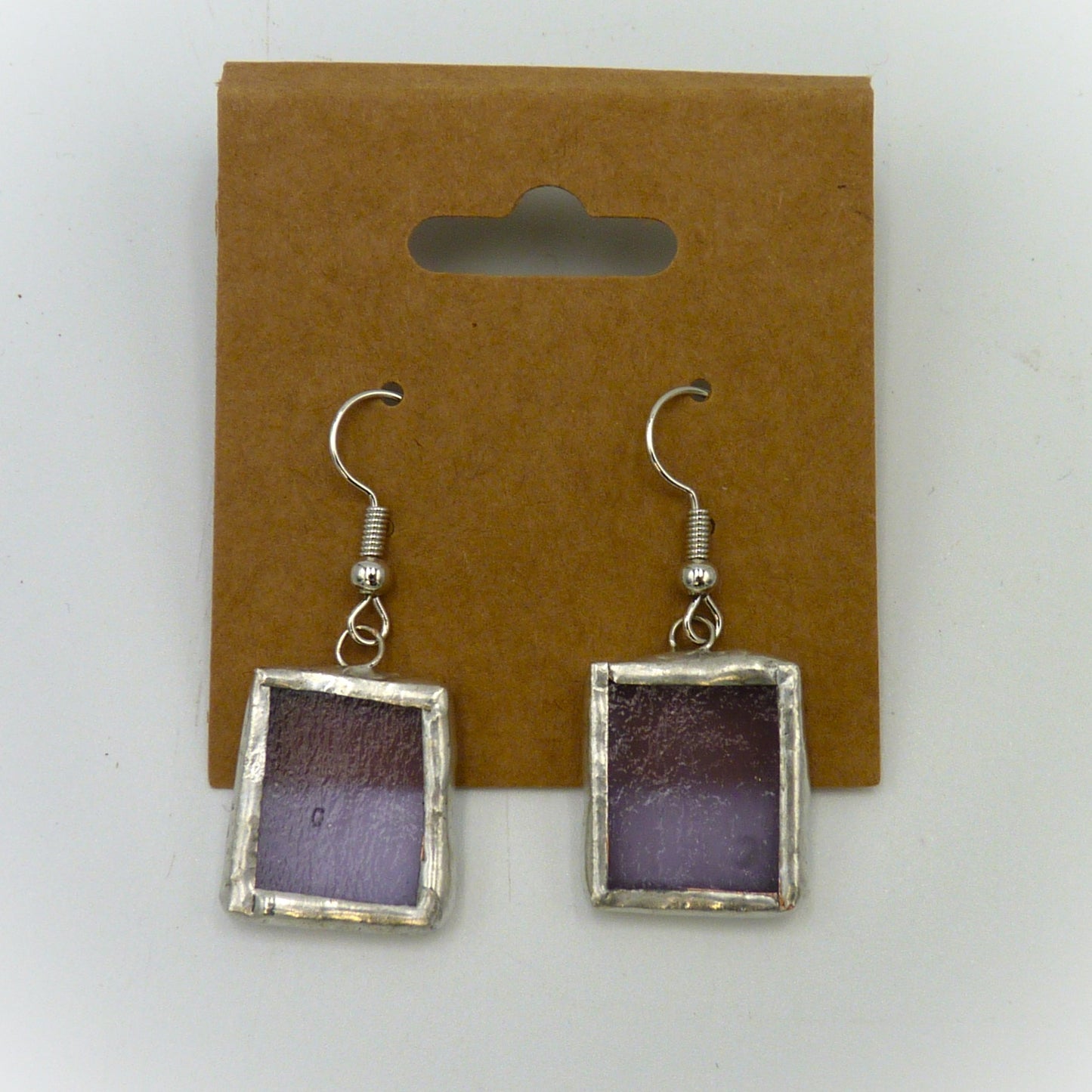 Padula Earrings Square Purple
