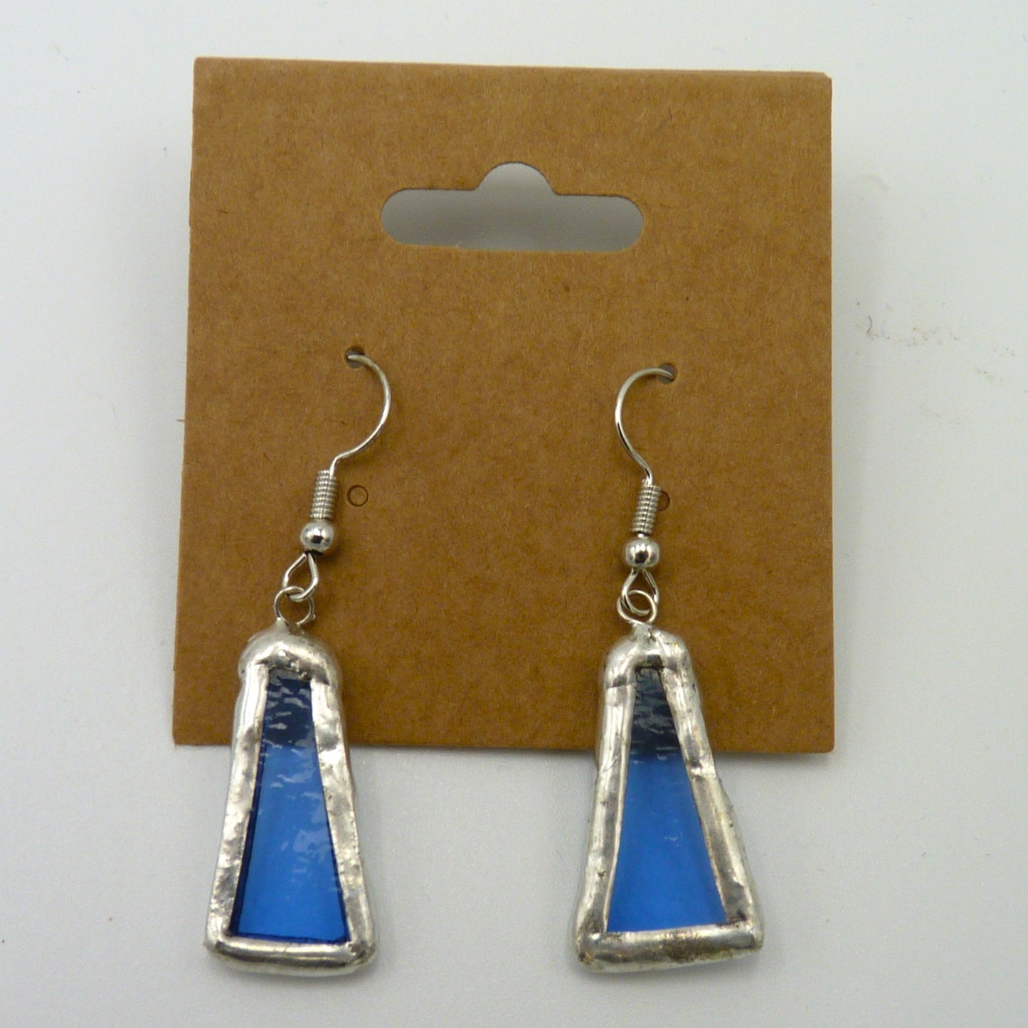 Padula Earrings Triangle Blue