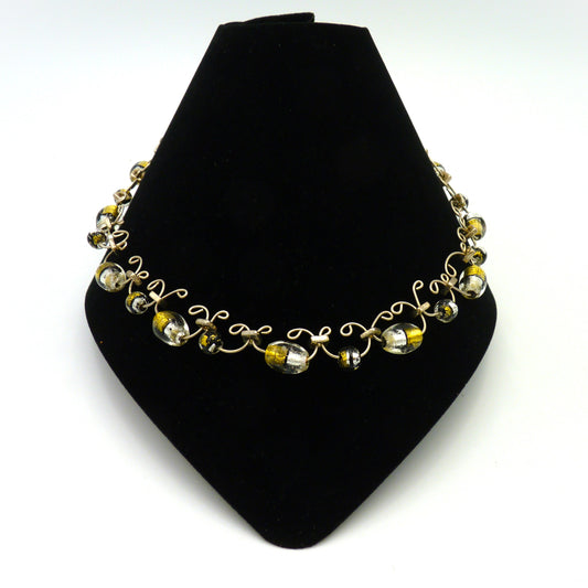 Dale Pilling Necklace Silver and Gold