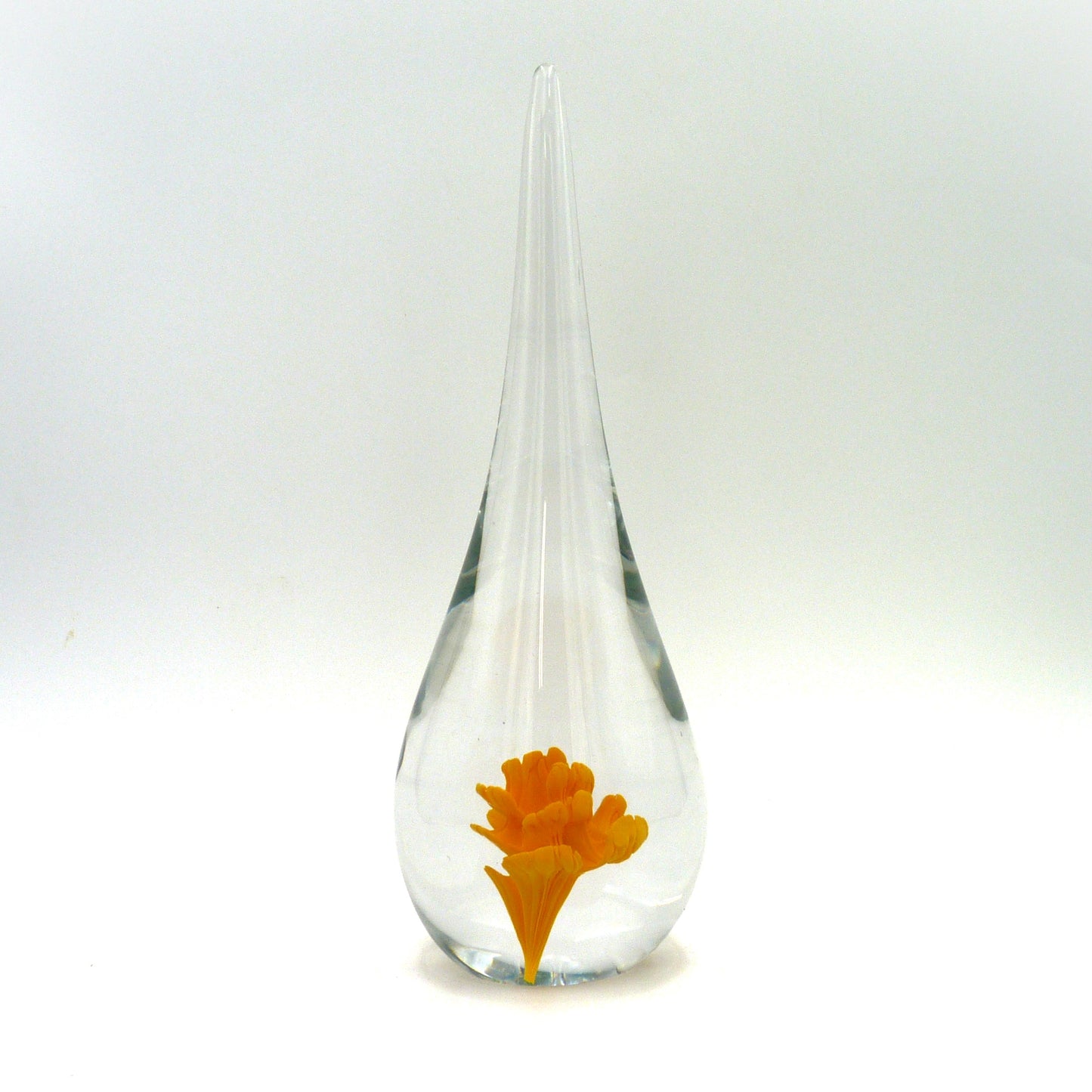 Triple Rose Paperweight Marigold #9