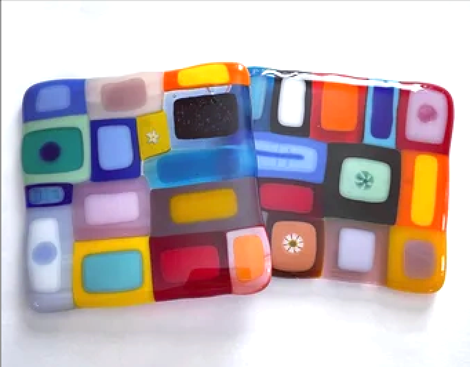 Fused Glass Coaster Set Workshop