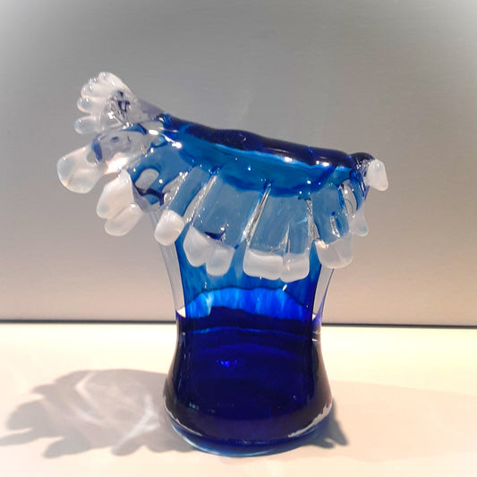 Handblown Glass Ocean Wave by McDermott