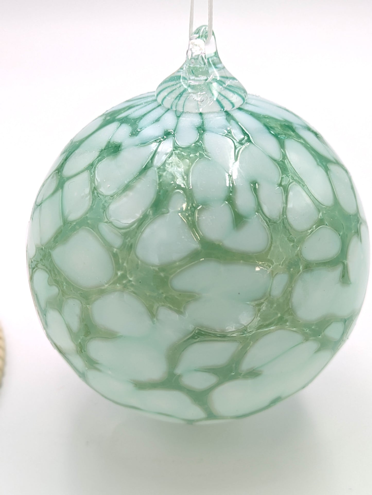 Handblown Glass Mosaic Ornament by Belleau