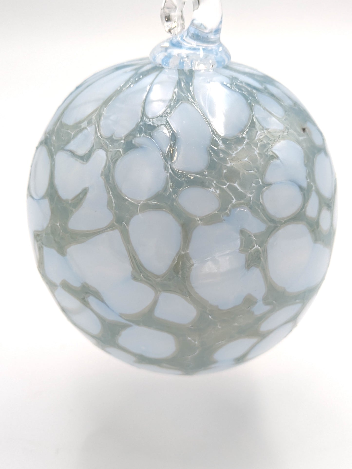 Handblown Glass Mosaic Ornament by Belleau