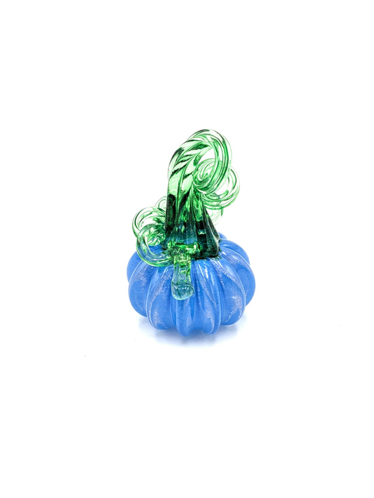 Hand Blown Glass Mini Pumpkin by Chris Belleau