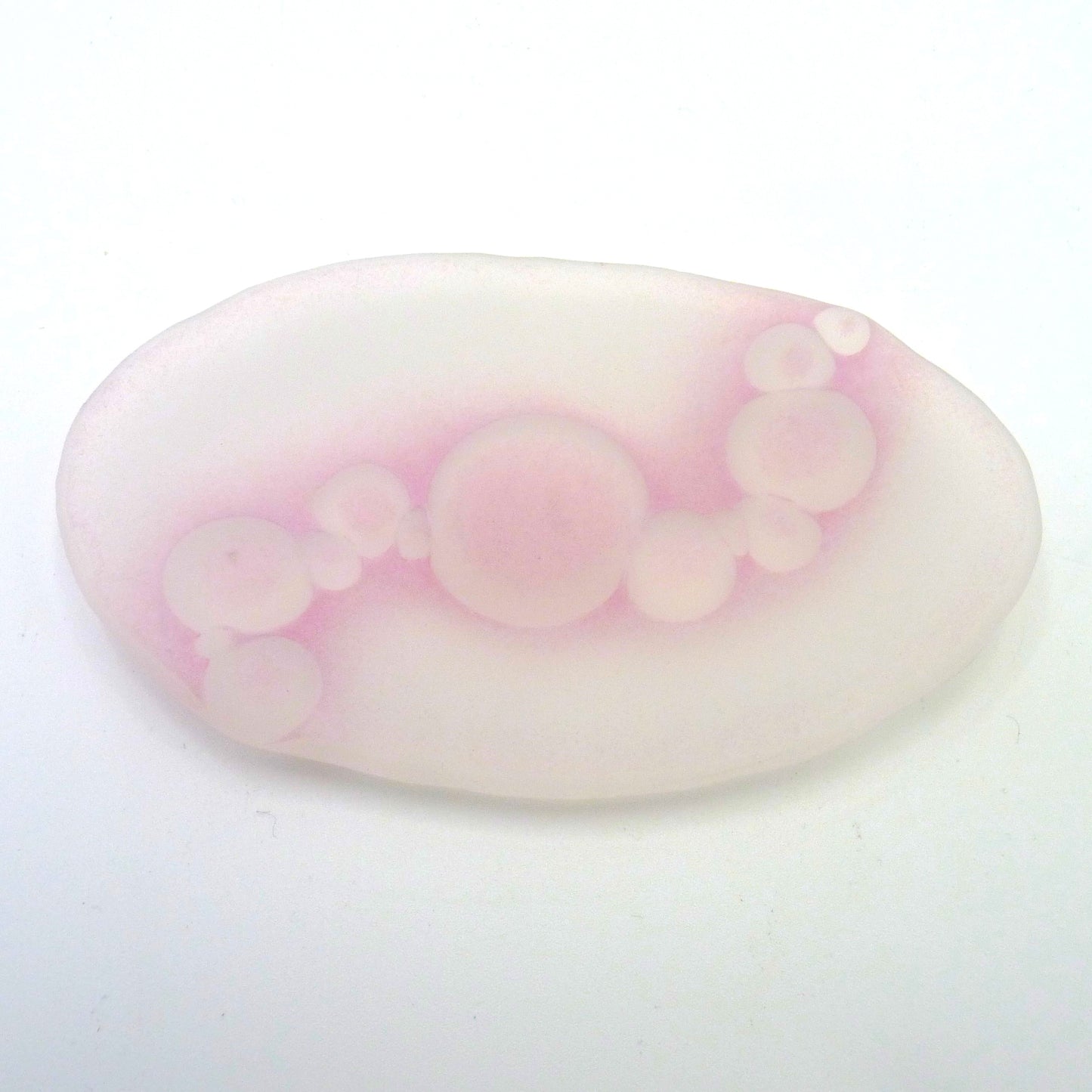 Small Oval Bubble Dish Pink