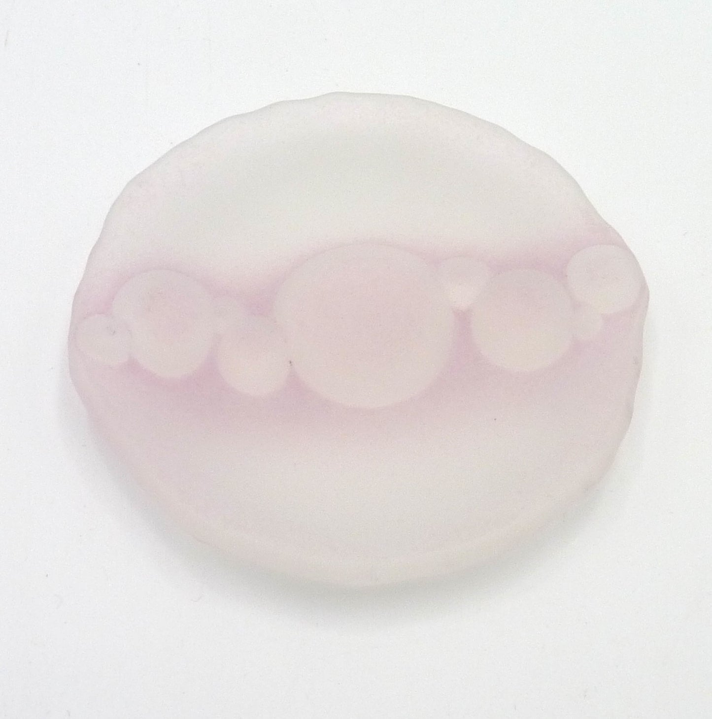 Small Round Bubble Dish Pink