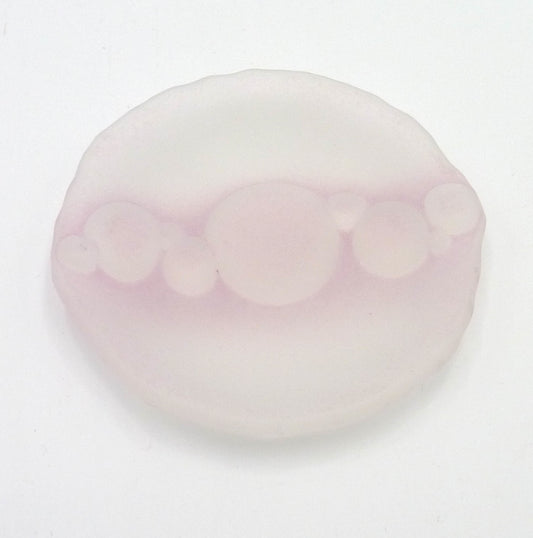 Small Round Bubble Dish Pink