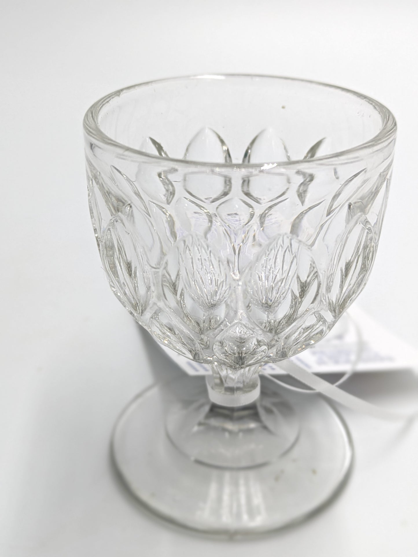 Almond Thumb Print Egg Cup by Bakewell, Pears & Co 1850 - 1880