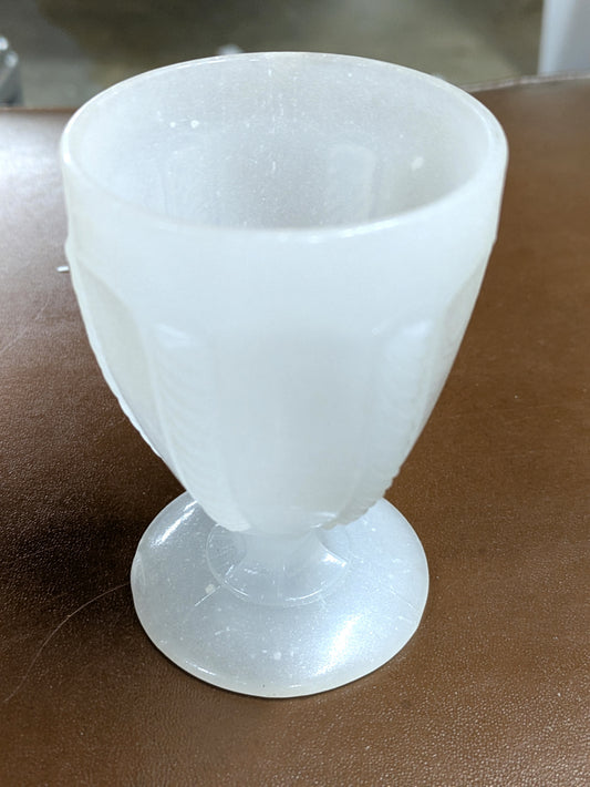 Cable Egg Cup by the Boston & Sandwich Glass Company 1860s