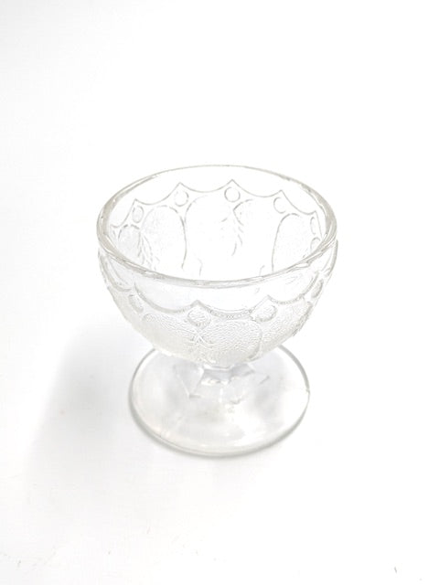 Leaf and Dart Open Salt Boston & Sandwich Glass Company, 1850 - 1880