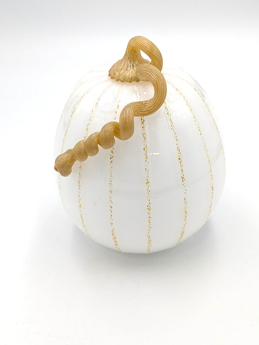 Handblown Glass Large Pumpkin by Green Mountain