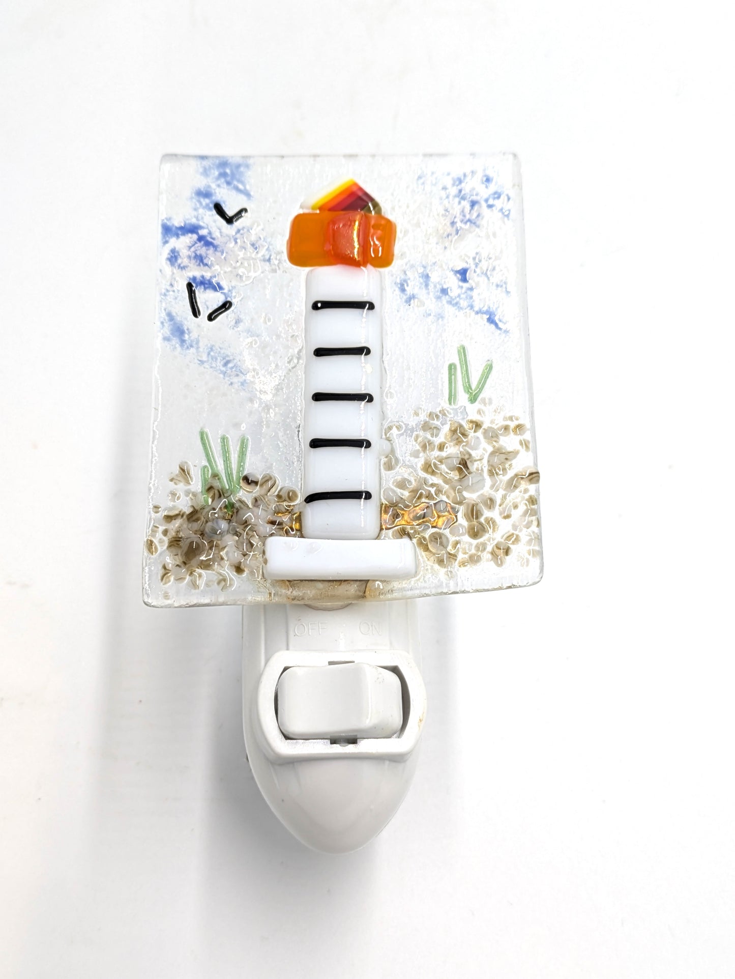 Whimsical Handcrafted Glass Night Light