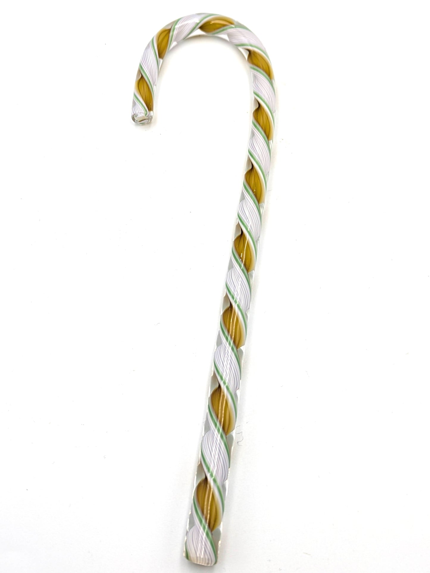 Handblown Glass Candy Cane by Hoogs & Crawford