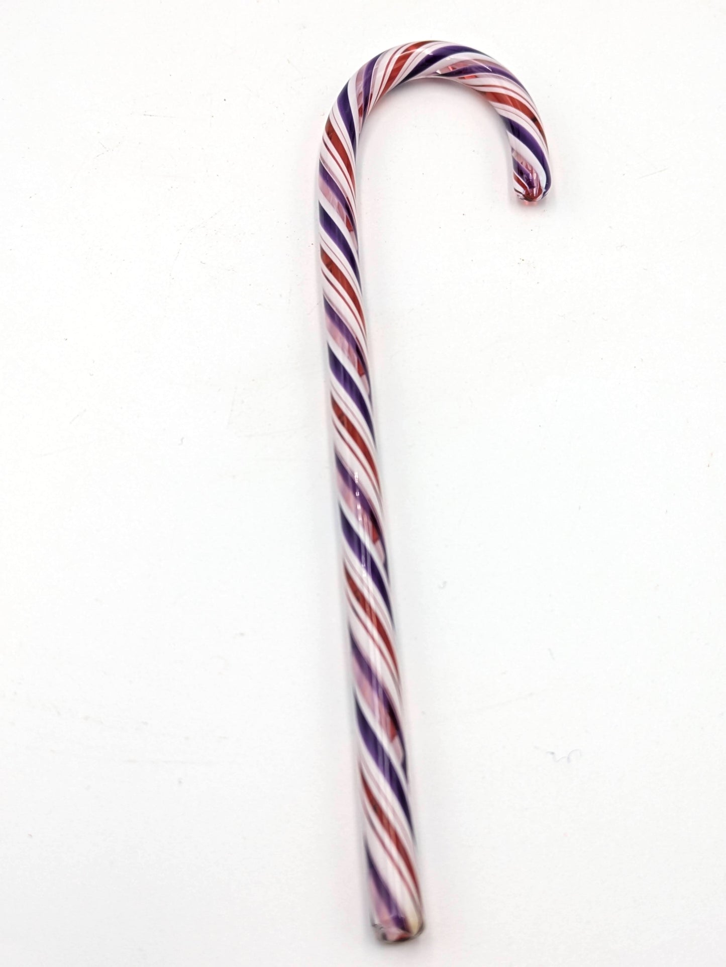 Handblown Glass Candy Cane by Hoogs & Crawford