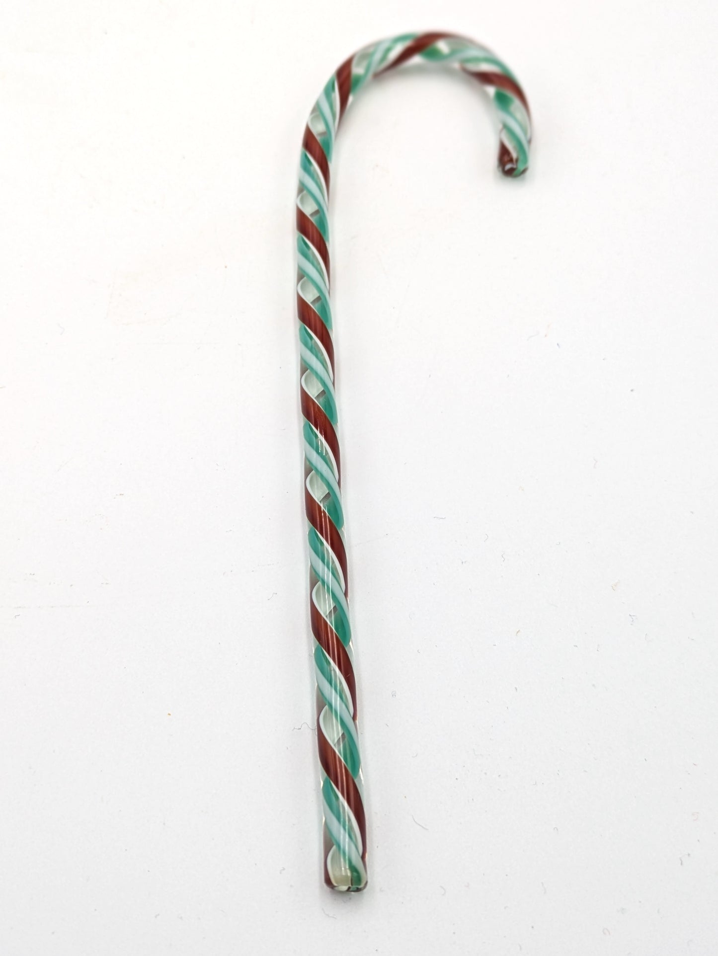 Handblown Glass Candy Cane by Hoogs & Crawford