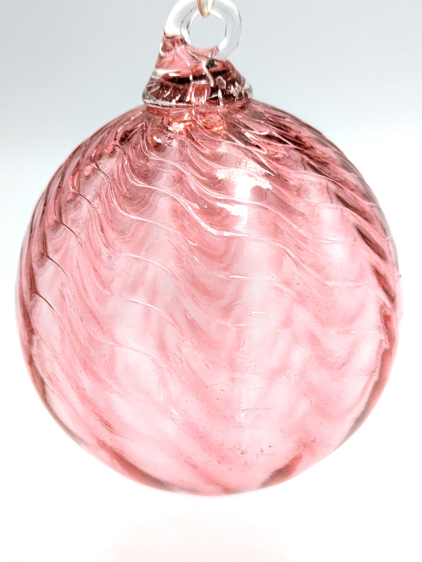 Handblown Glass Wave Christmas Ornament by Hoogs & Crawford