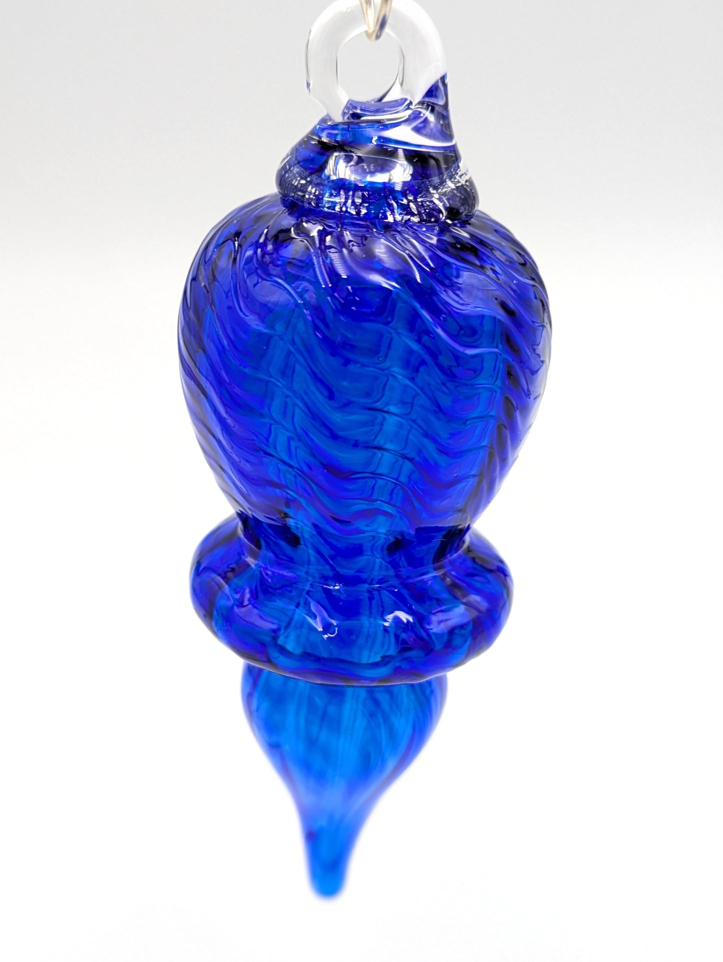 Handblown Glass Venetian Ornament by Hoogs & Crawford