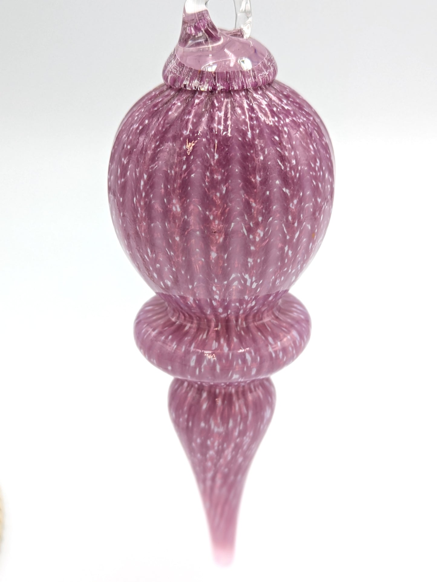 Handblown Glass Venetian Ornament by Hoogs & Crawford