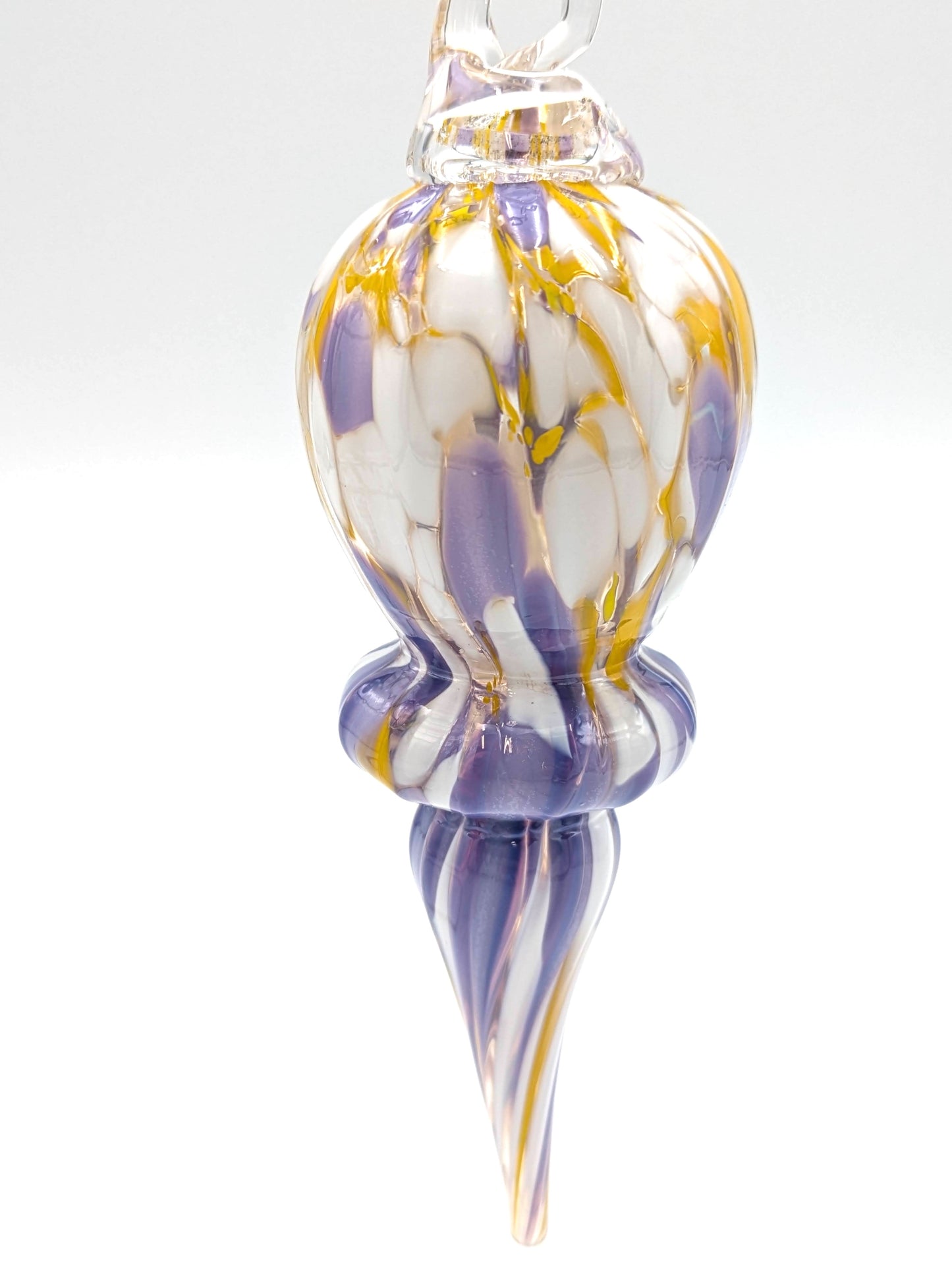 Handblown Glass Venetian Ornament by Hoogs & Crawford