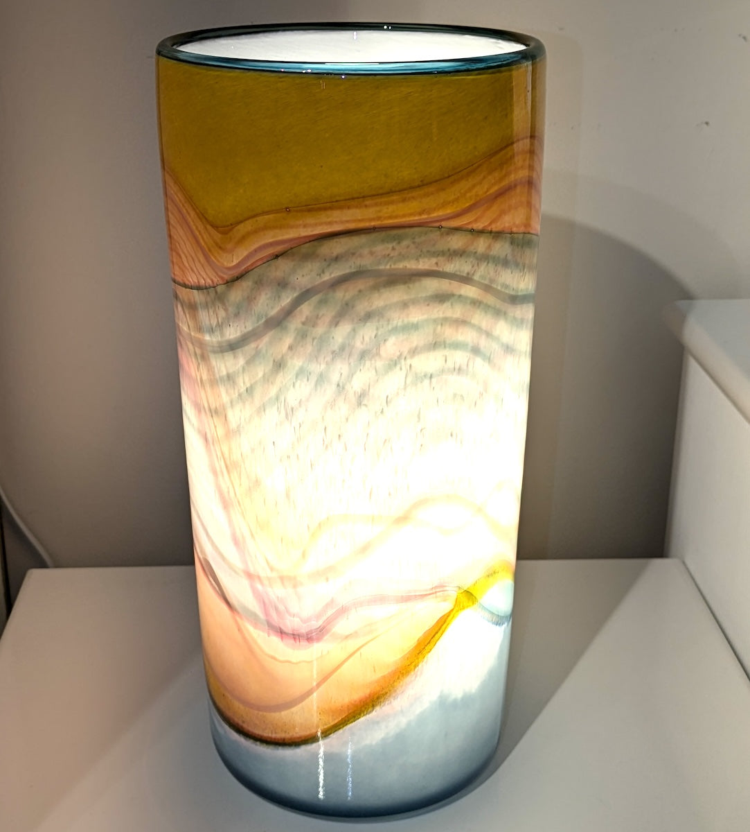 Shoreline Cylinder Lamp #14