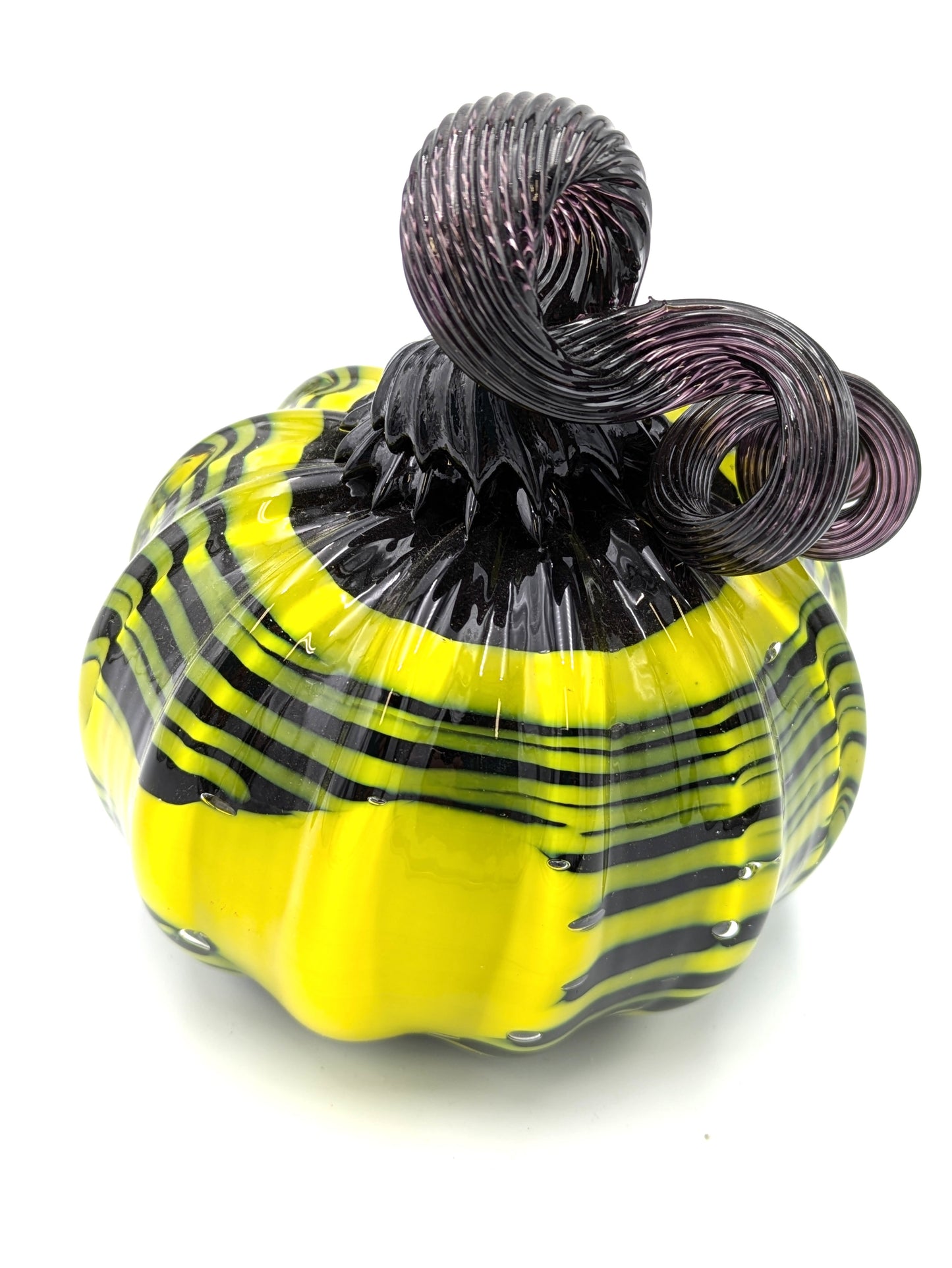 Handblown Glass Pumpkin by Karl Jones