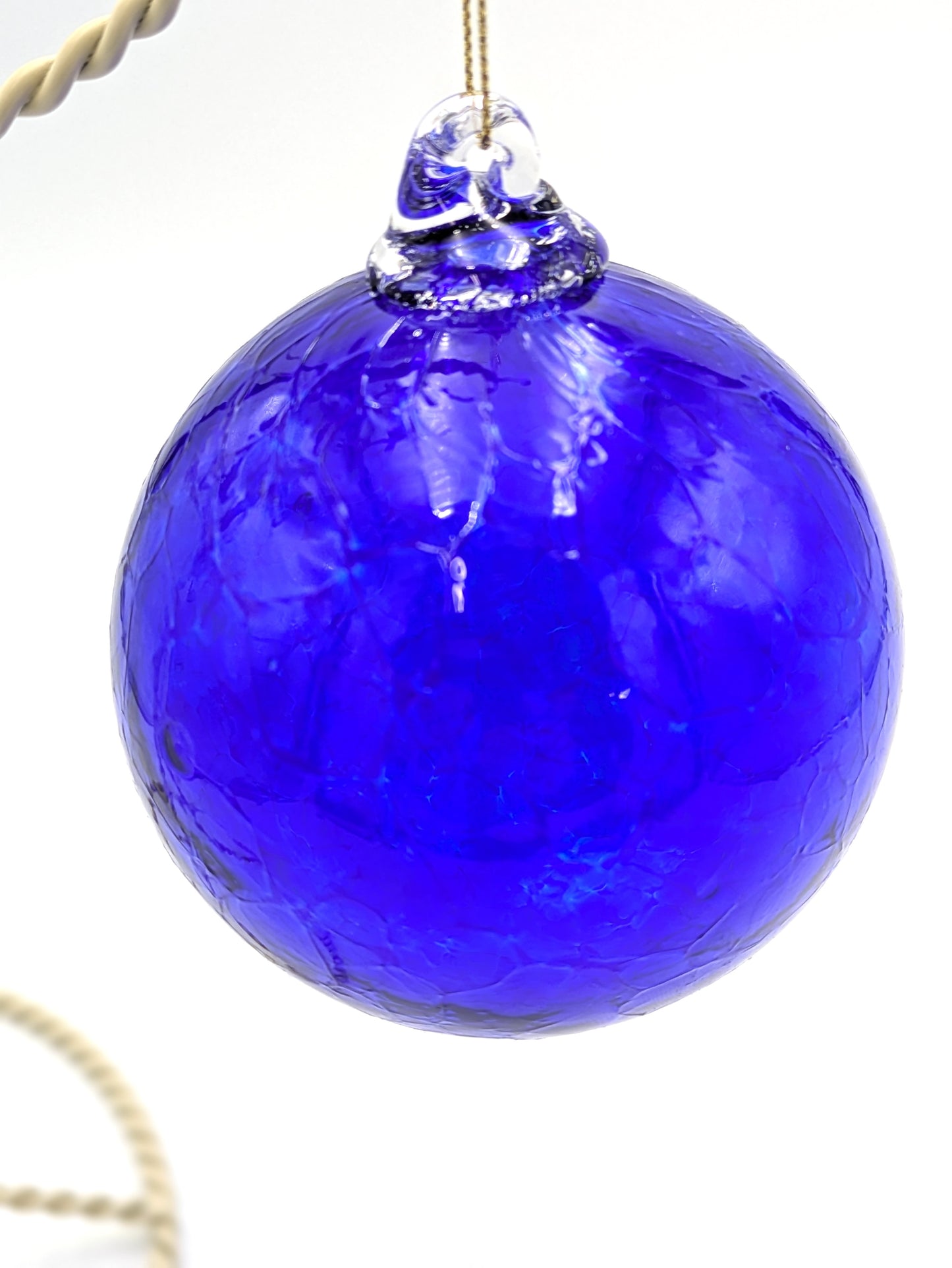 Handblown Glass Christmas Tree Ornament by Magyar