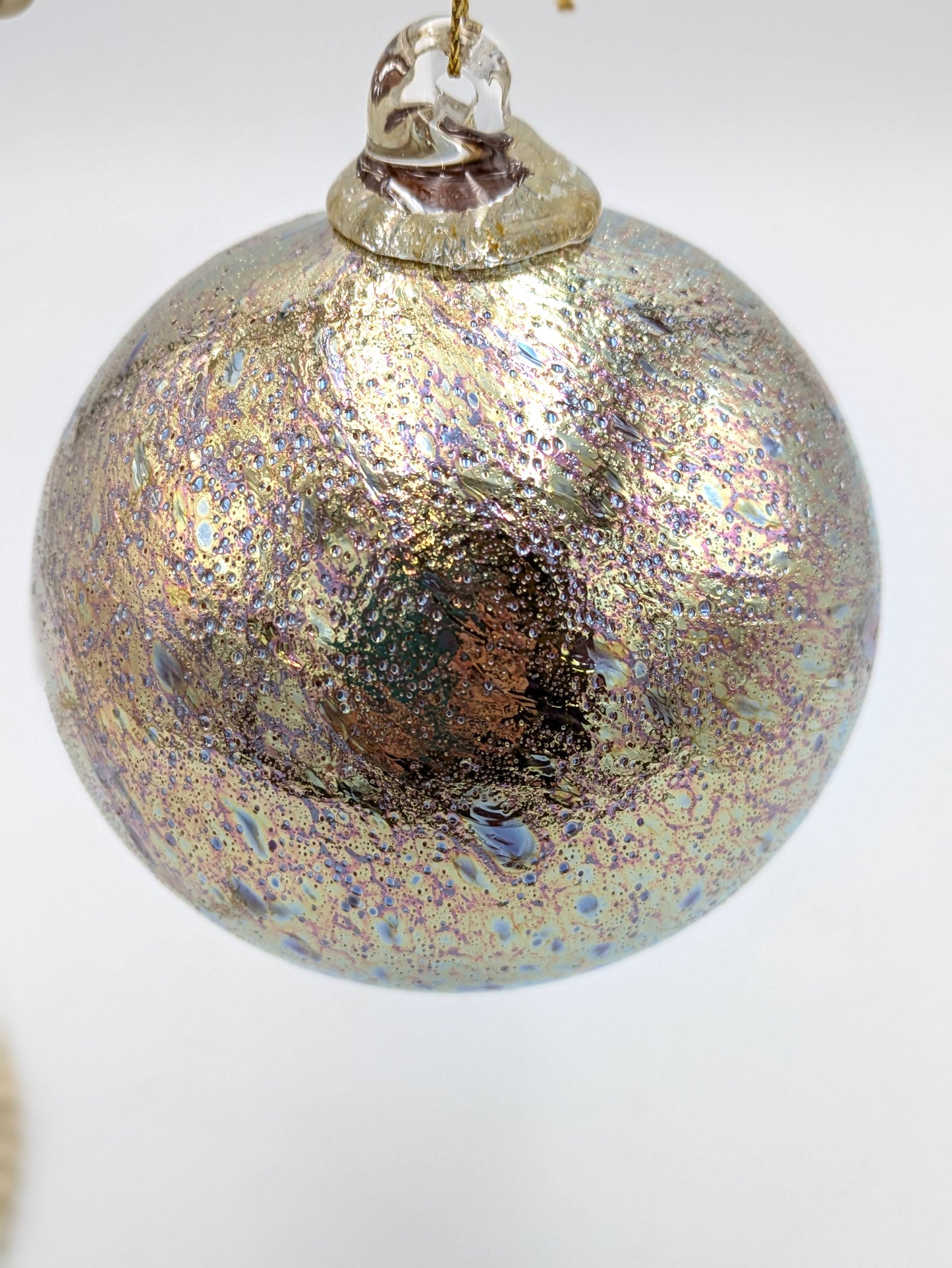 Handblown Glass Christmas Tree Ornament by Magyar