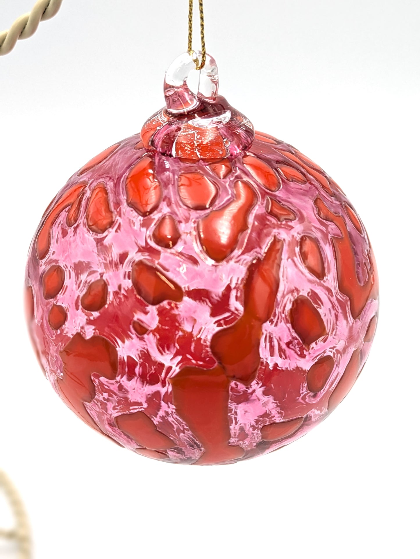 Handblown Glass Christmas Tree Ornament by Magyar