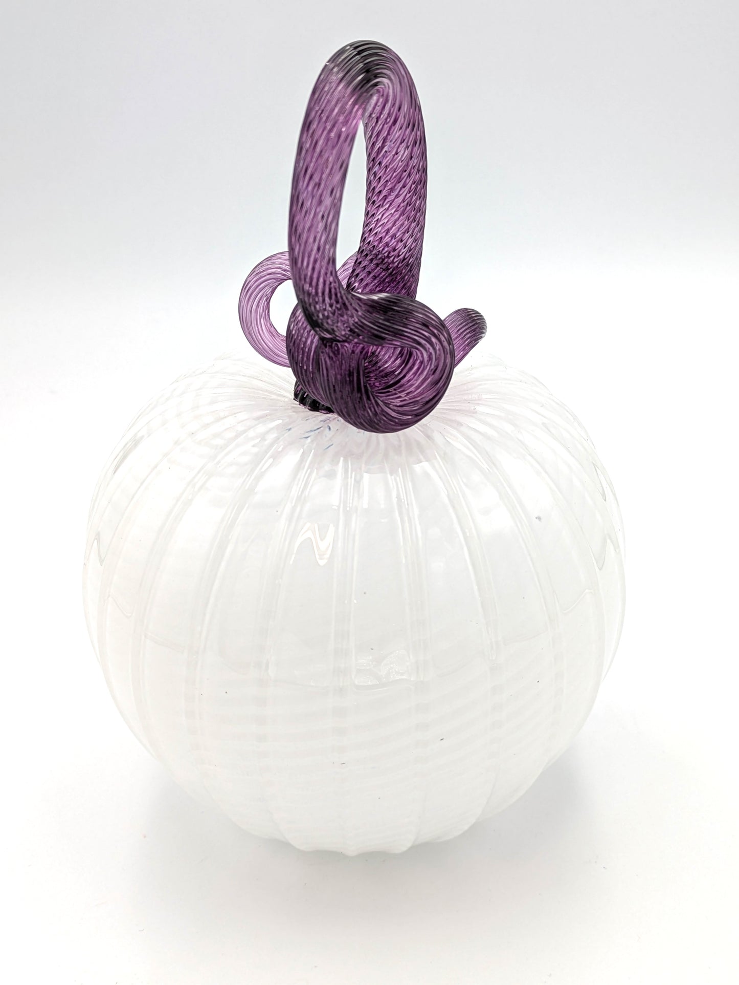 Handblown Fancy Glass Pumpkin by McDermott