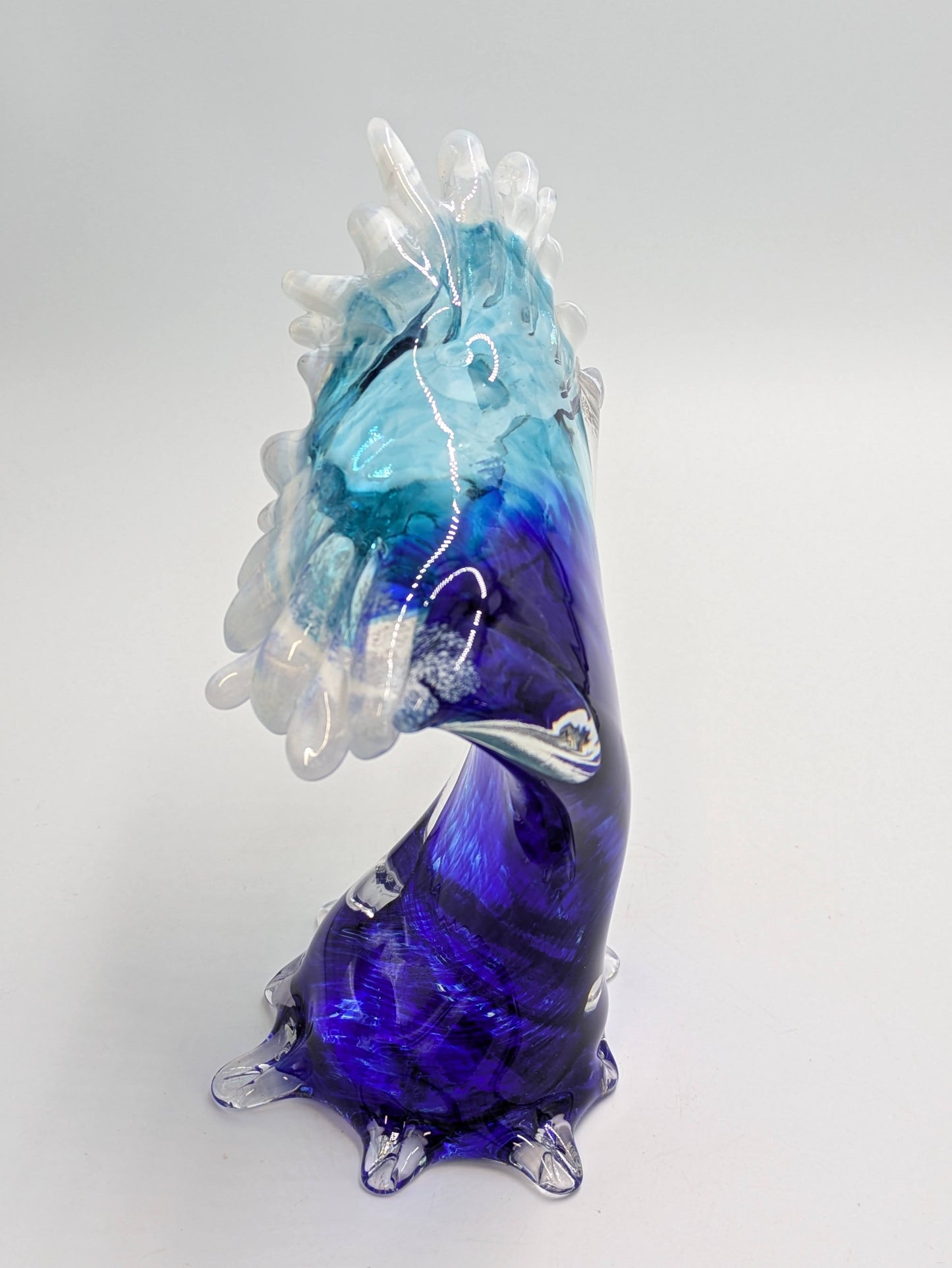 Handblown Glass Ocean Wave by McDermott