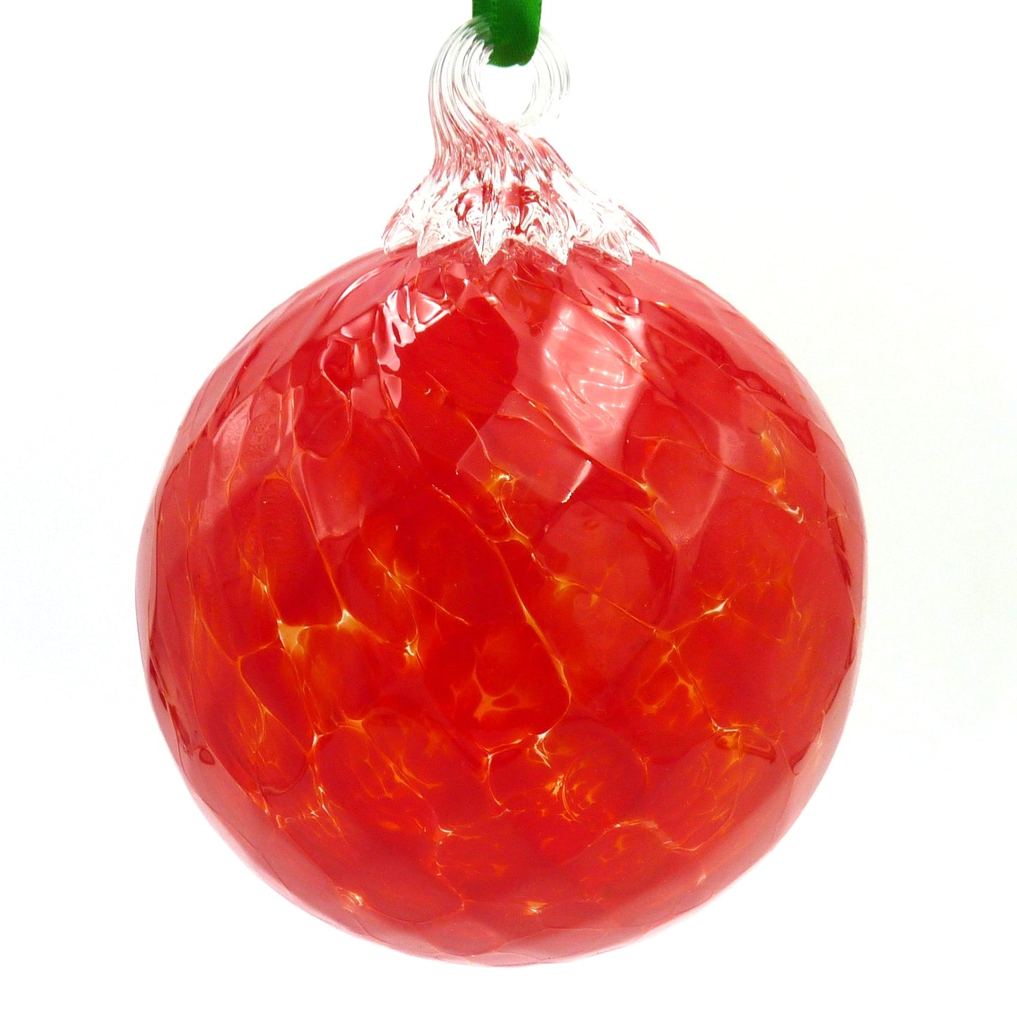 Handblown Glass Christmas Tree Ornament by Magyar