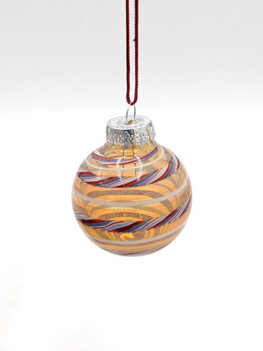 Handblown Glass Traditional Christmas Ornament by Monadnock - Small