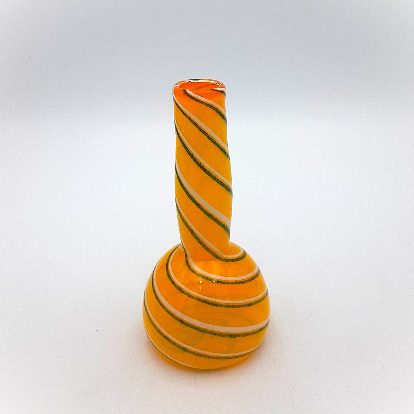 Orange Twist Mini Vase