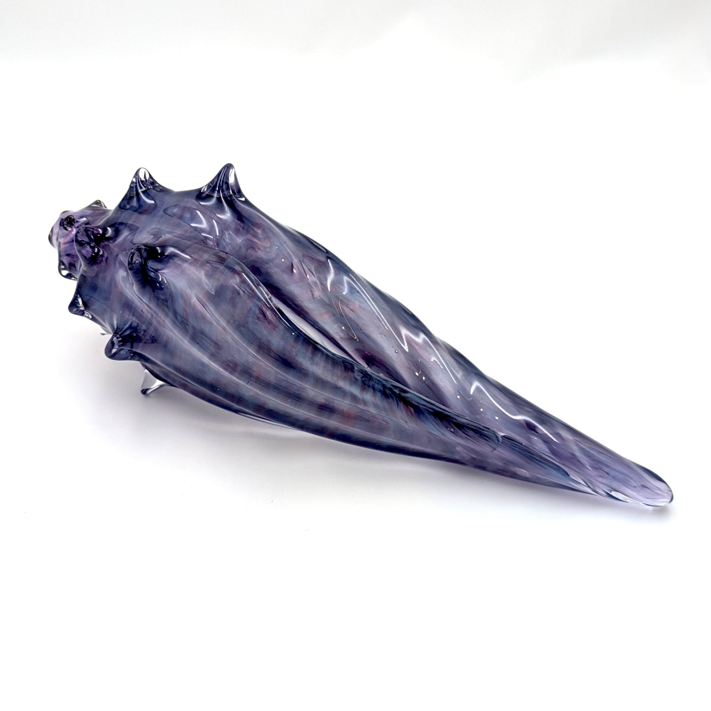 Large Sea Shell by Peter Waechter SGM Glassblower