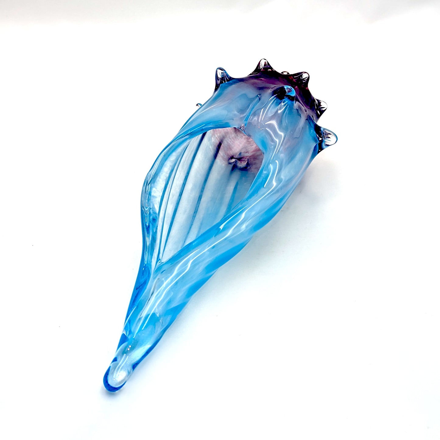 Large Sea Shell by Peter Waechter SGM Glassblower