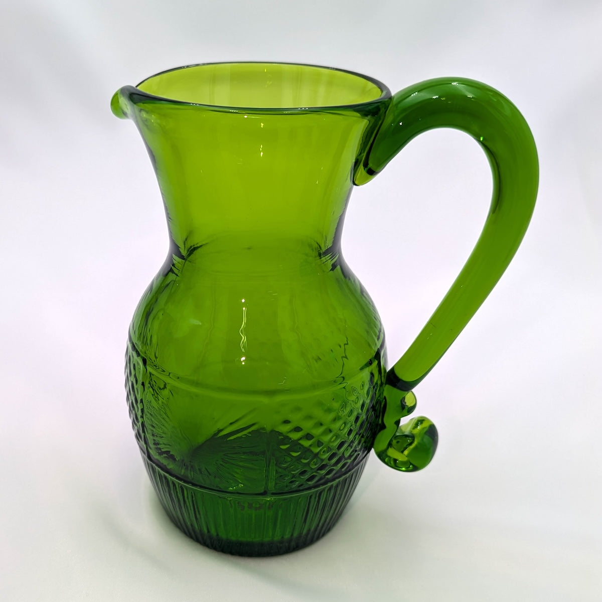 Diamond Quilted Sunburst Pitcher