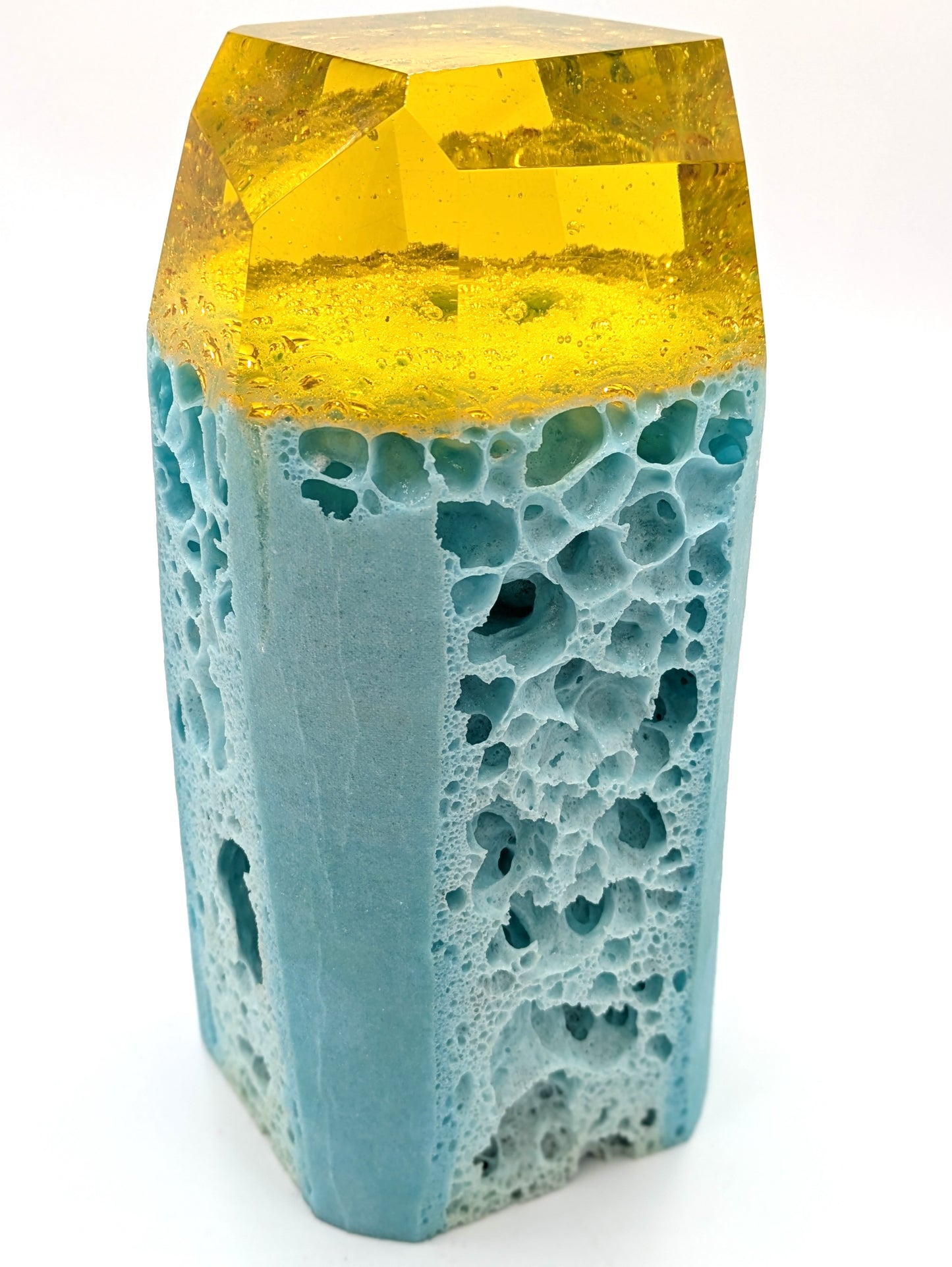 "Coastal" Glass Foam Sculpture