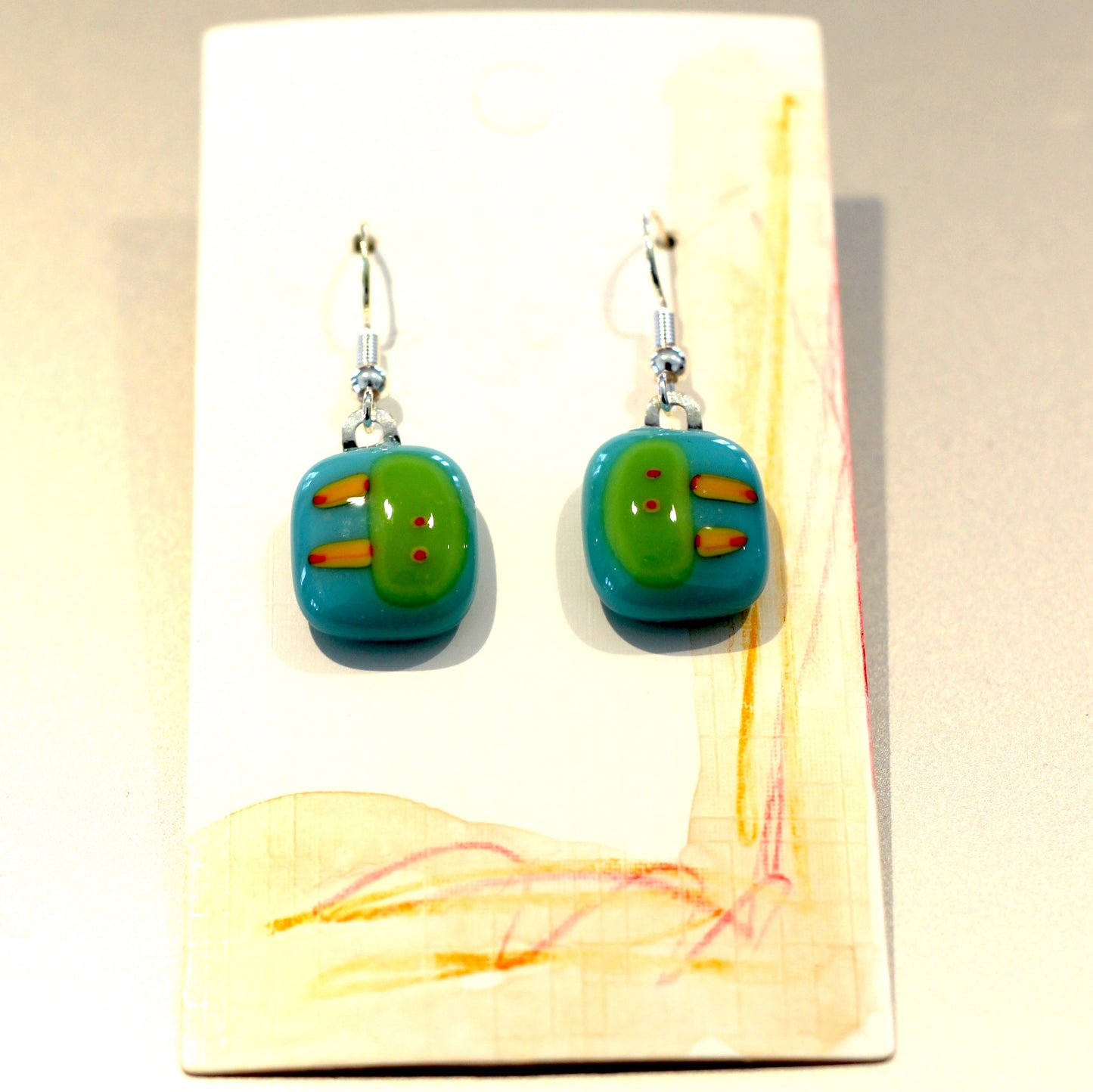 Zander Earring Turquoise / Green