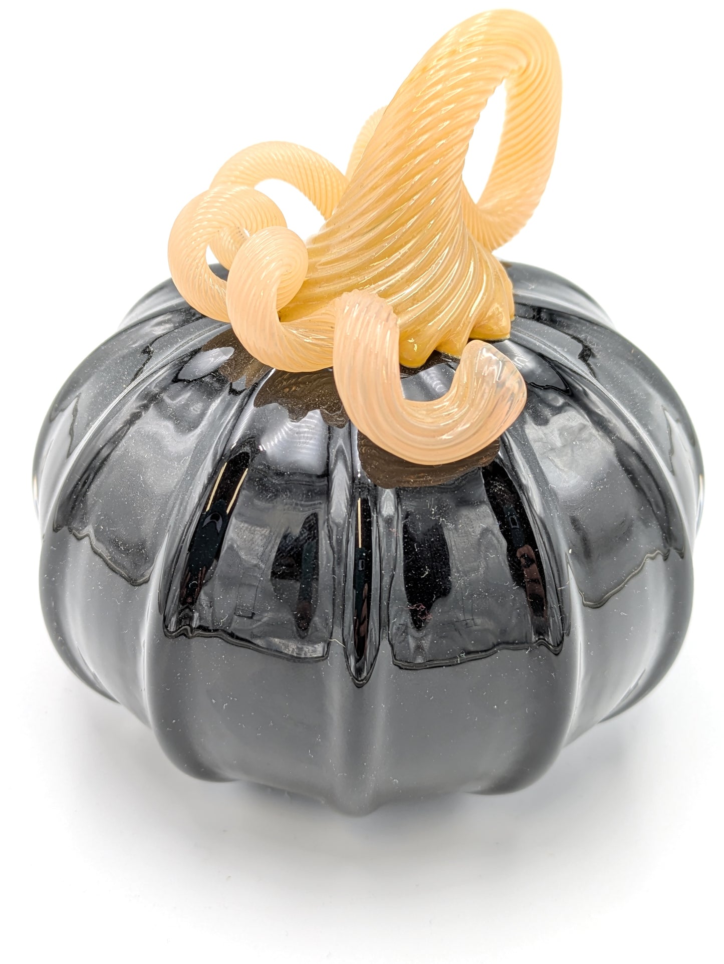 Handblown Glass Pumpkin by Michelle Trammel