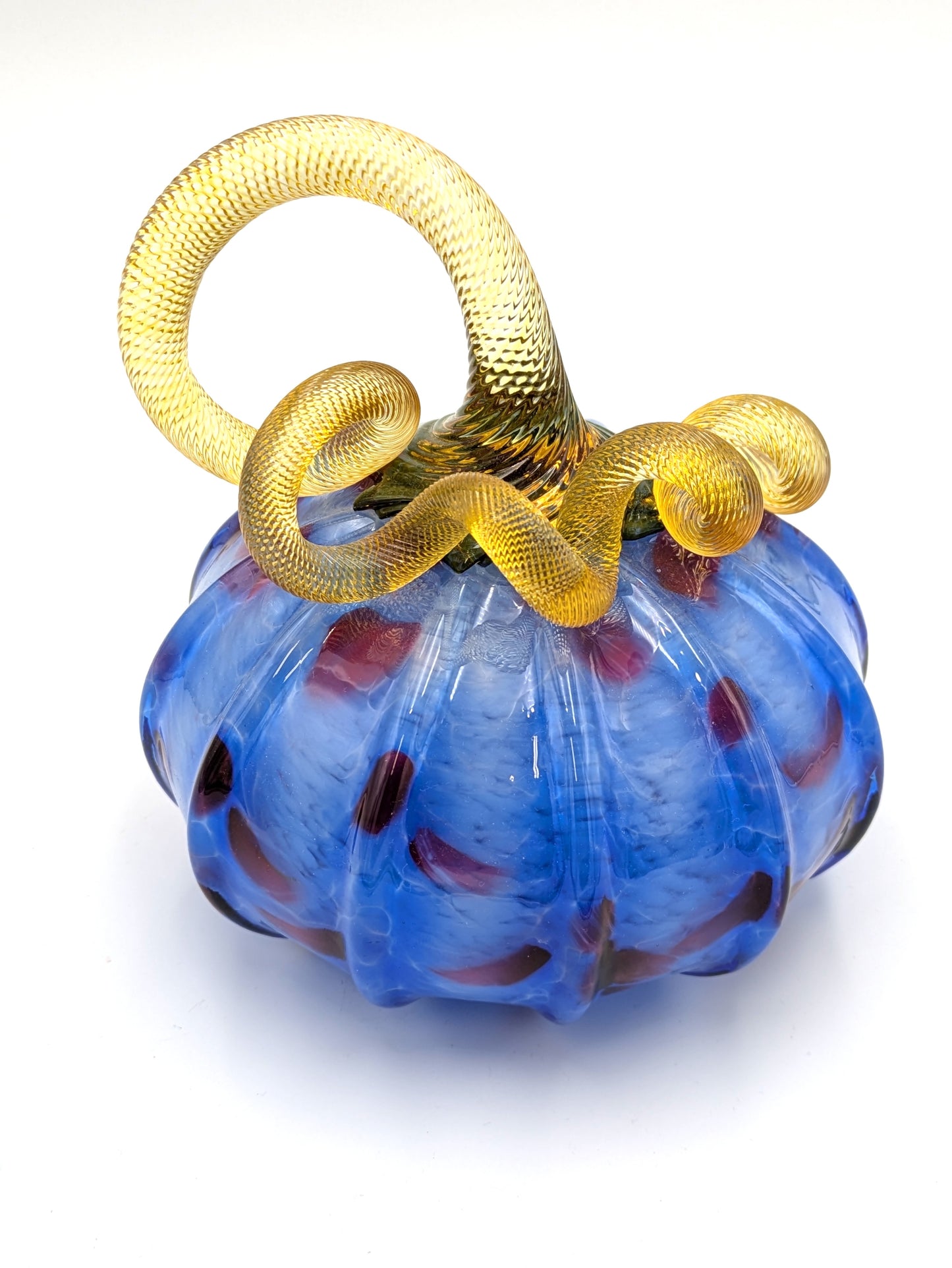 Handblown Glass Pumpkin by Michelle Trammel