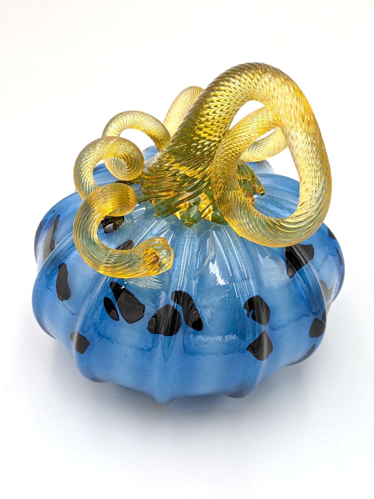 Handblown Glass Pumpkin by Michelle Trammel