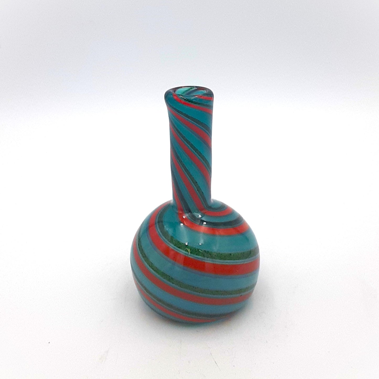 Turquoise/Red/Green Mini Vase