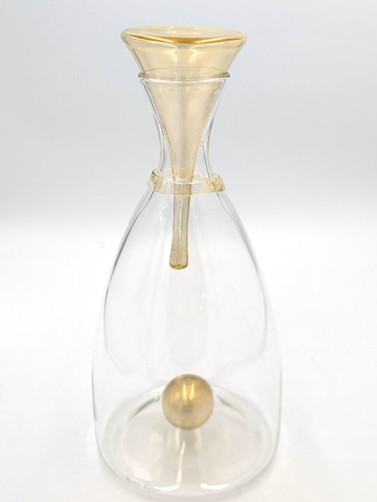 Vetro Vero- Oro Decanter