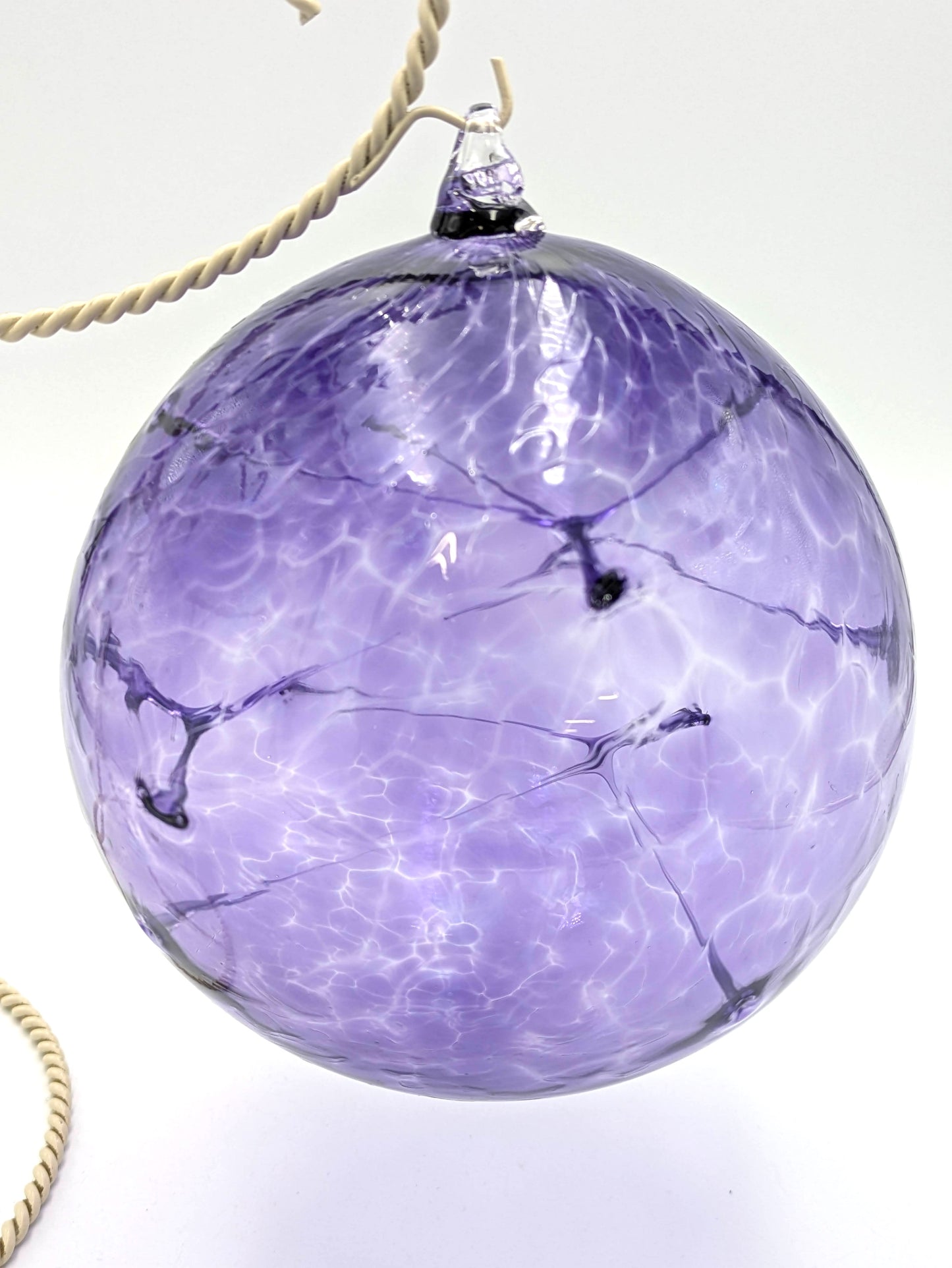 Handblown Glass Witch Ball XL by McDermott Glass Studio