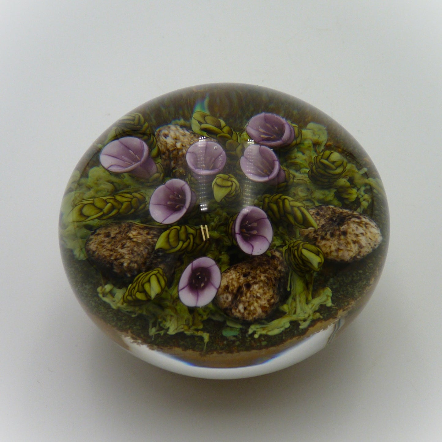 Large Floral Paperweight