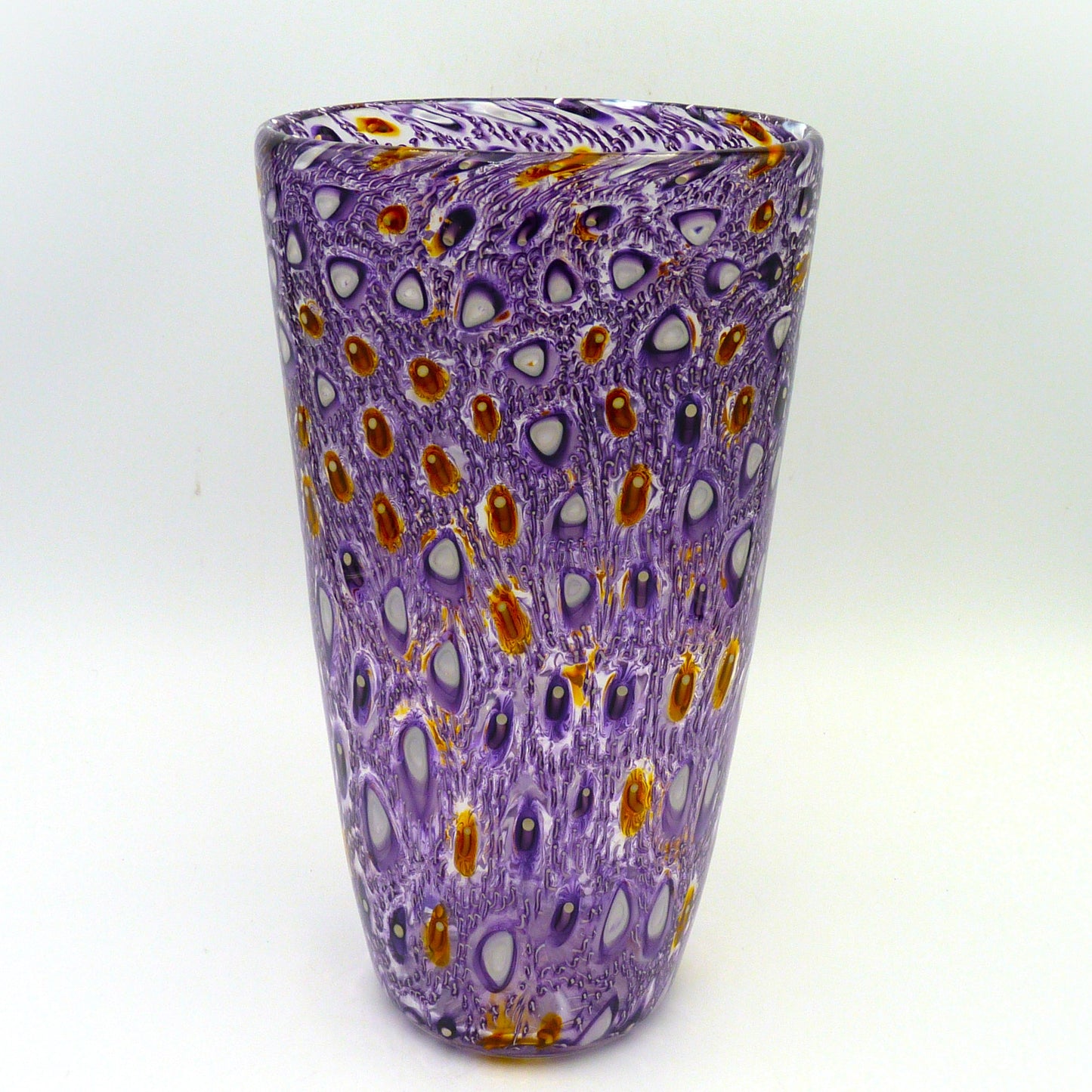 Murrine Vase Purple
