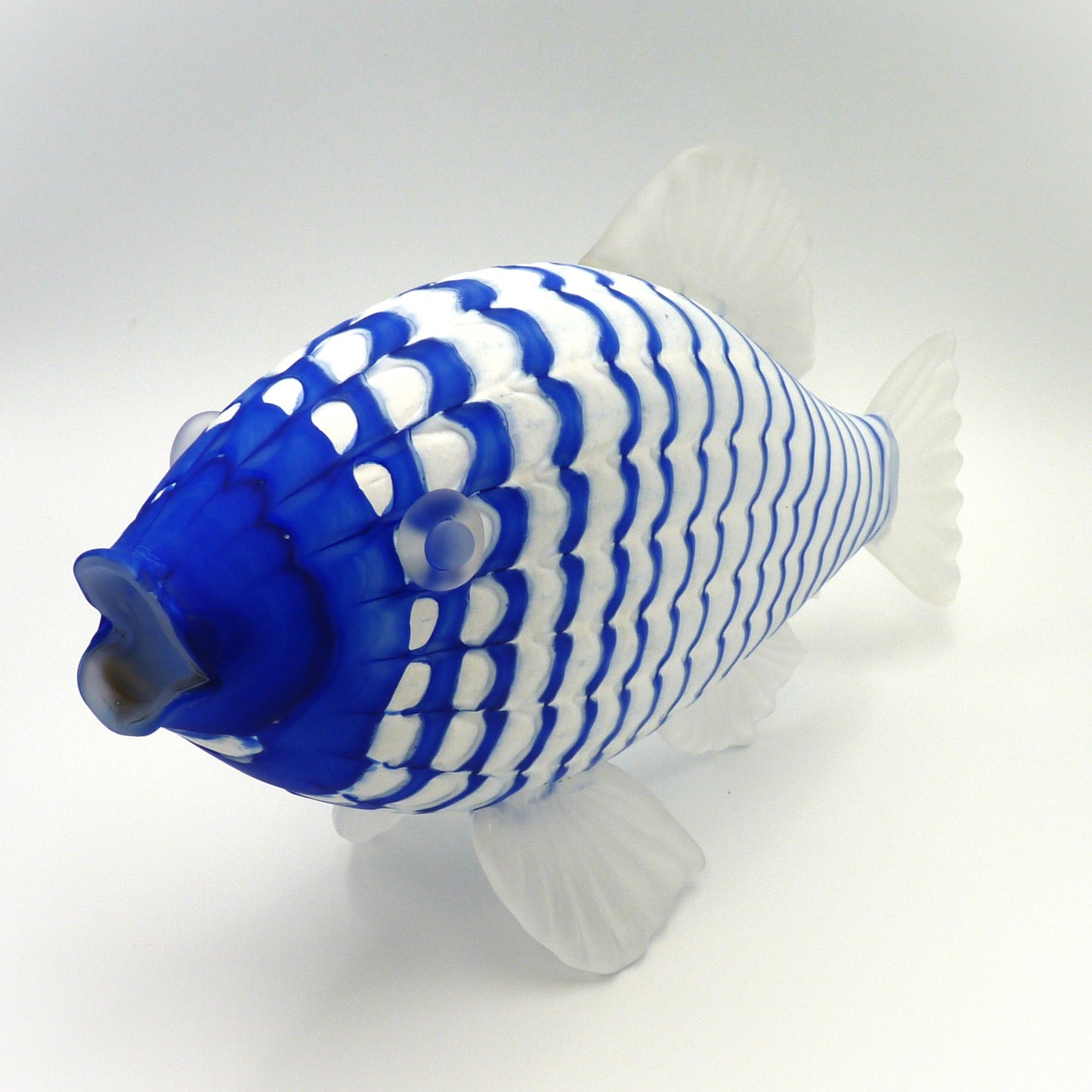 Blue and White Fish